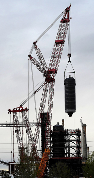 Coke Drum Lift by Mammoet