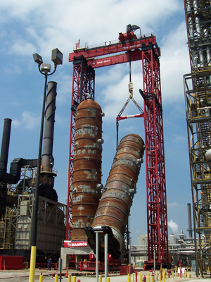 Reactor lift by Mammoet